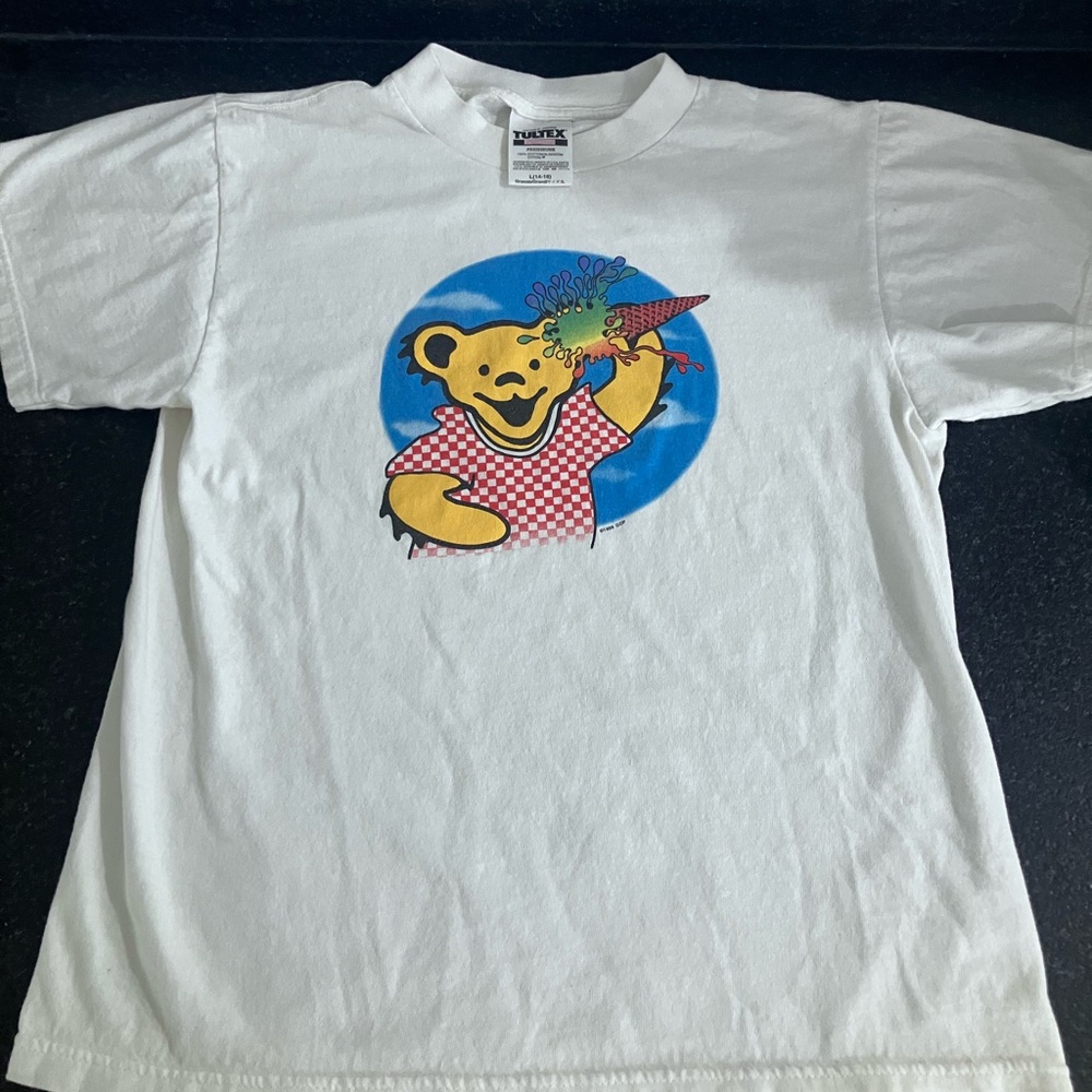 Vintage Grateful Dead single stitch Graphic Kids T-Shirt 1998